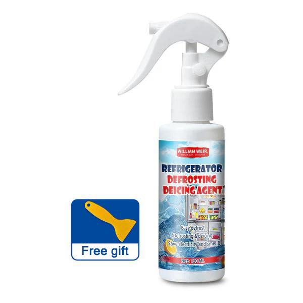 ⏳LAST DAY - Buy 2 Get 1 Free!!🧊Defrosting Spray for Fridge Freezer👍✨Includes Free Spatula