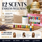 🔥🌷LAST DAY SALE 50% OFF– ONLY ￡5.99⚡50K+ SOLD💕12-Pack Water Soluble Essential Oils Set🎁🌺The fresh scent lifts your mood！