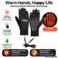 🎄Christmas Sale! 🔥50% OFF!☀️Winter Outdoor Warm Electric Heated Gloves