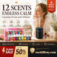 🔥🌷LAST DAY SALE 50% OFF– ONLY ￡5.99⚡50K+ SOLD💕12-Pack Water Soluble Essential Oils Set🎁🌺The fresh scent lifts your mood！