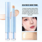 🏆 Last Day Special Price £5.19! 💙Buy 1 Get 1 Free💙Dual-effect Concealer & Foundation Eye Concealer - 24-hour long-lasting🖋️