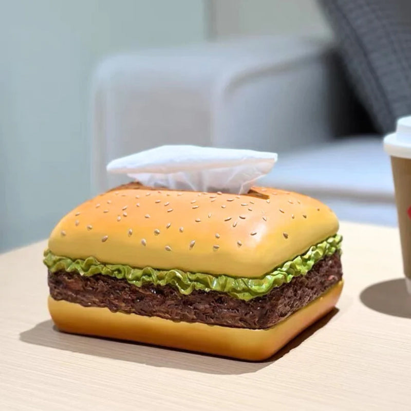 🔥HOT SALE 49% OFF🔥Charming Burger Tissue Box