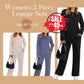 🔥LAST DAY SALE - 60% OFF👍Women's Crew Neck Top & Drawstring Pants Set✨