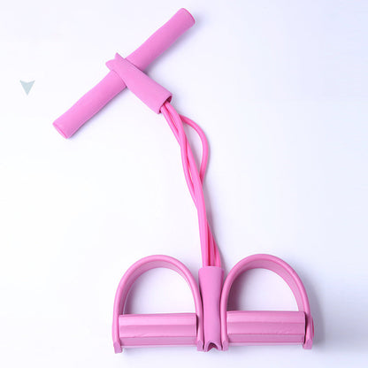 🎁Limited time 50% OFF⏳21 Fitness Resistance Bands-4 Tube Pedal Ankle Puller