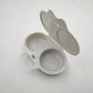 🥳Last Day Buy 2 Get 2 Free Special Price:£8.99!!✨Microwave Egg Poacher with Lid & Handle