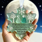 🎄Christmas Pre Sale￡4.99!!☃️🌊Snowflake-Shaped Sea Glass Friendship Decor❄✨ Shaped by Nature & Crafted by Hand!