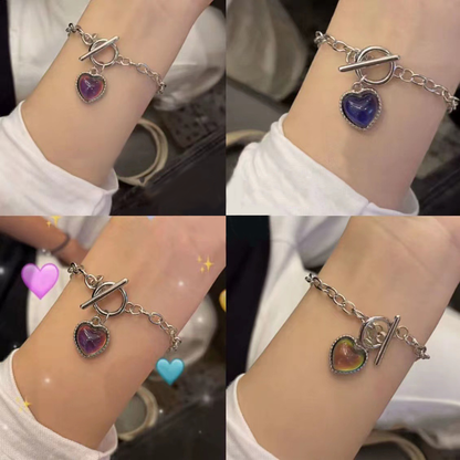 🔥BUY 1 GET 1 FREE🎁🔮 Color Changing Mood Bracelet – Magical Colors & Everyday Style 💖✨