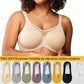 🌸🌸Last Day Special Price £8.88 ! 💐Women's Elegant Sheer Full Coverage Plus Size Bra