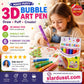 💥LAST DAY BUY 1 GET 1 FREE!!🎁🔮Magic Pen – Draw 3D with one stroke!🎄DIY Bubble Popcorn Drawing Pens