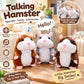 🐹 Last Day Special Price £9.99! ！✨Talking Hamster Plush – repeats whatever you say, auto head-shaking, hilarious fun for kids & adults.🎁