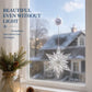 ⏳LAST DAY SALE ONLY ￡8.99!!🎄❄️ DIY Christmas Snowflake Suction Cup LED Lights ✨ | Battery Operated, Warm & Multi-Colour, Window Suction Lights, Christmas Home & Party Decor