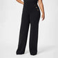 👖Three Lengths Available🍂High Stretch Tummy Control Button Wide Leg Trousers