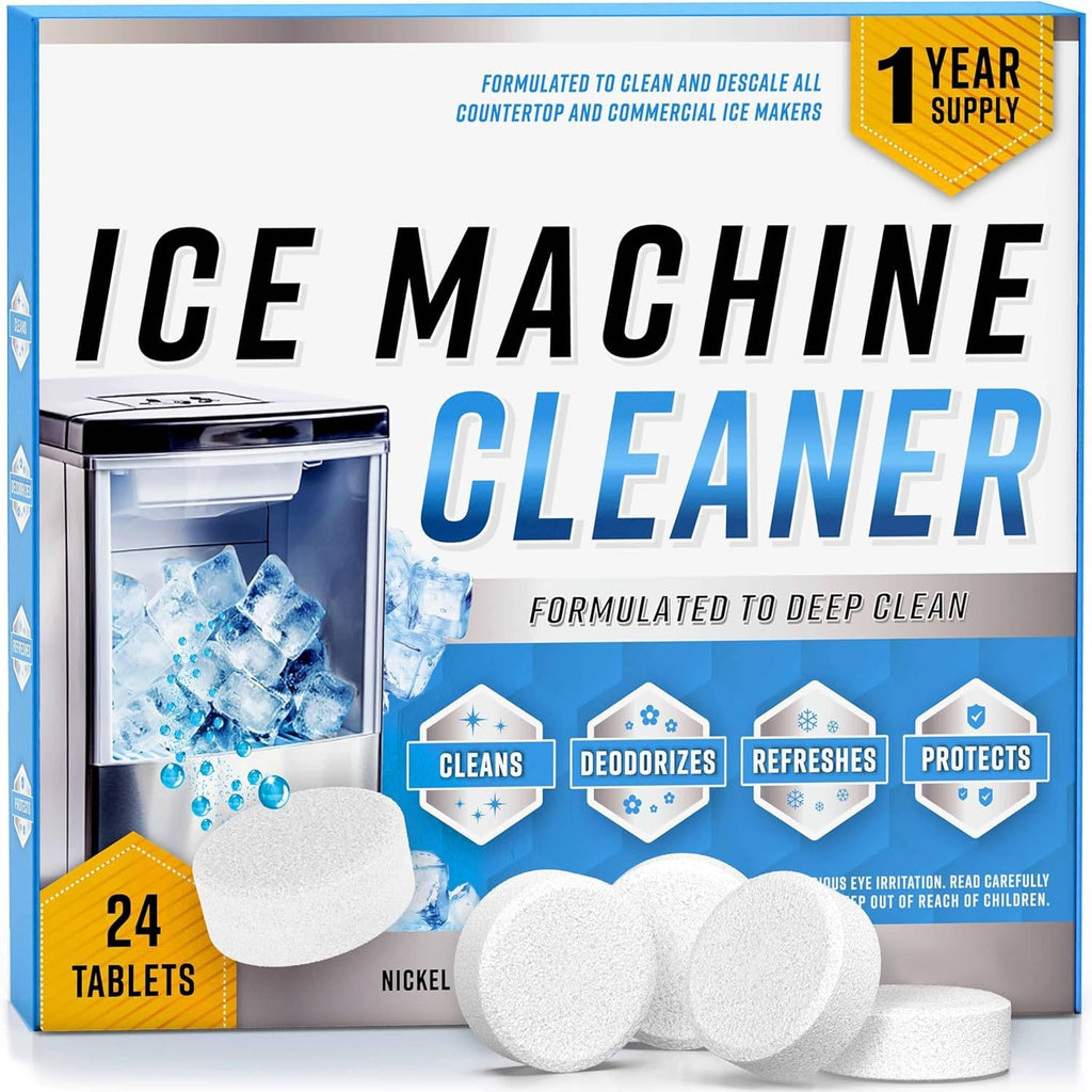 🔥LAST DAY BUY 1 GET 1 FREE!!🧊 Ice Machine Cleaner & Descaler - Compatible with All Brands