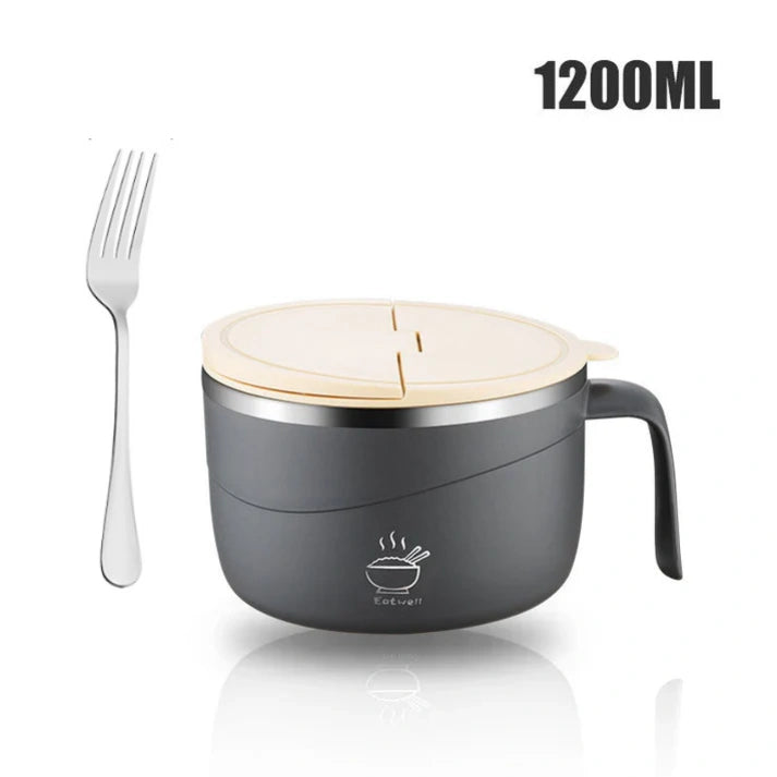 ⏳LAST DAY SALE 50% OFF💕304 Stainless Steel Multi-Purpose Anti-Scald Large-Capacity Instant Noodle Bowl