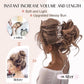 🔥LAST DAY - BUY 1 GET 1 & EACH ONLY 4.5￡!!!!💗Messy Curly Hair Bun Scrunchie Extensions
