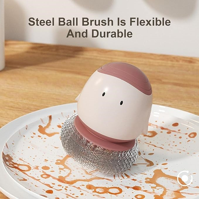 ⏰Super Discount-49% OFF🌟Automatic liquid filling dishwashing brush