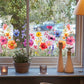 ✨LAST DAY SALE 49% OFF!-💐Colorful Floral Bouquet Window Sticker 🖼️
