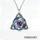 🌲Xmas Hot Sales - 50% off💝Birthstone Celtic Knot Necklace for Women💎