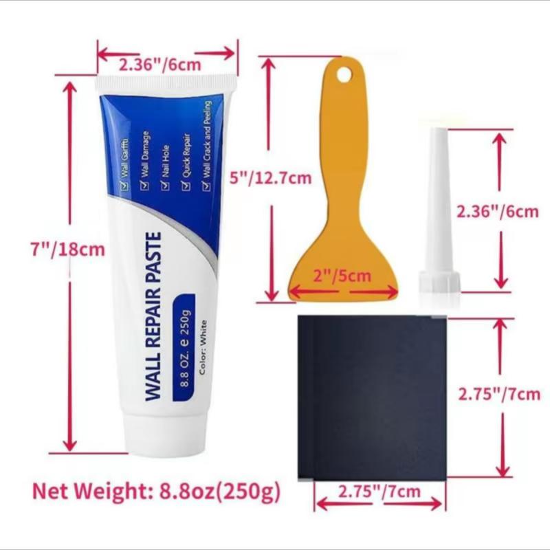 👍LAST DAY-BUY 1 GET 1 FREE🧱Efficient Drywall Repair Kit with Scraper🛠️✨