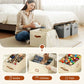 ⏰LIMITED TIME 49% OFF! 👟 Fabric Shoe Organizer Storage Box – Foldable, Large Capacity, Dustproof & Breathable for Closet & Bedroom 🧺✨
