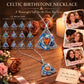 🌲Xmas Hot Sales - 50% off💝Birthstone Celtic Knot Necklace for Women💎