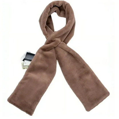 🎄60% OFF NOW! 🎉50K+ SOLD!🎁Cozy Scarf with Hidden Pocket – Warm, Soft & Secure Zipper🧣