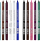 🏆 Last Day Special Price £14.99! 🌈14-Pack Waterproof Colored Gel Eyeliner Pencil – Metallic & Shimmer Finishes, Smudge-Proof（Pencil sharpener color is random）