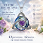 🌲Xmas Hot Sales - 50% off💝Birthstone Celtic Knot Necklace for Women💎