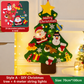 🎅Xmas Hot Sales - 50% OFF!🎄DIY Felt Christmas Tree for Kids✨32 Reusable Ornaments + Fairy Lights