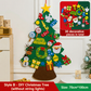 🎅Xmas Hot Sales - 50% OFF!🎄DIY Felt Christmas Tree for Kids✨32 Reusable Ornaments + Fairy Lights