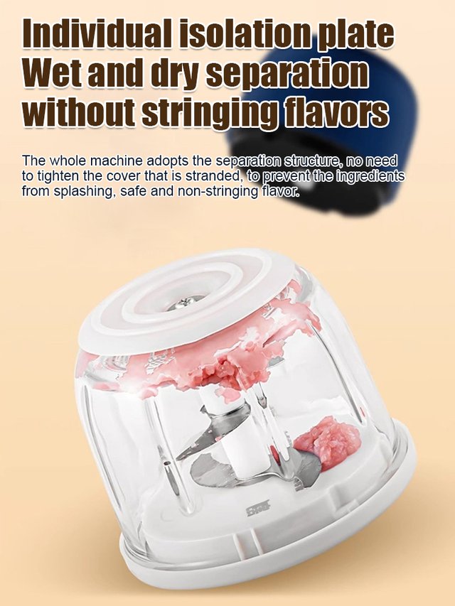 🔥Last Day Promotion 49% OFF🏠Cordless Multifunctional Mini Electric Garlic Chopper