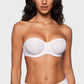 ⏳LAST WEEK SALE -ONLY £14.99!🖤💐Women's Convertible Strapless Minimiser Bandeau Bra Underwire Unlined for Large Bust