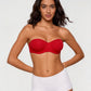 ⏳LAST WEEK SALE -ONLY £14.99!🖤💐Women's Convertible Strapless Minimiser Bandeau Bra Underwire Unlined for Large Bust