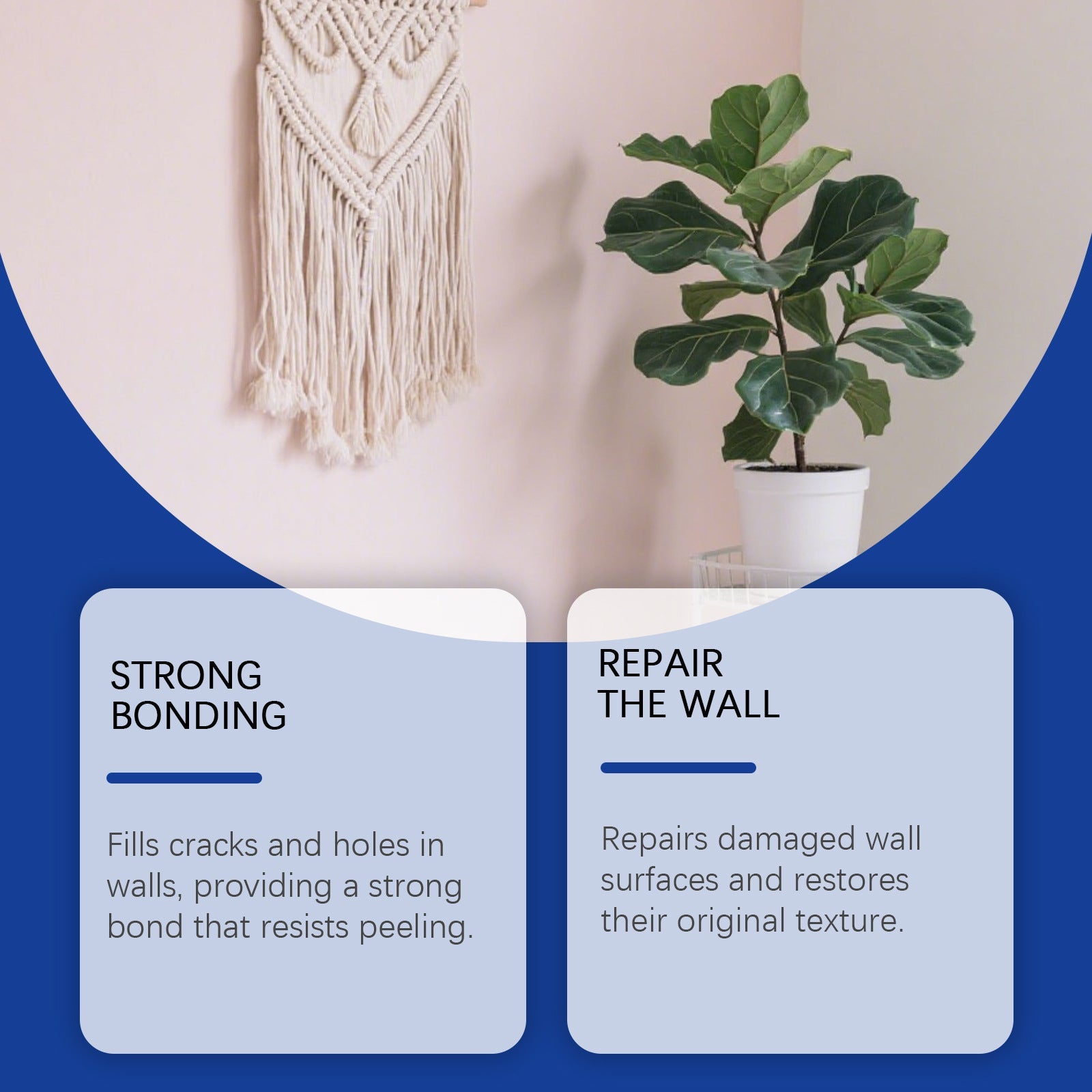 👍LAST DAY-BUY 1 GET 1 FREE🧱Efficient Drywall Repair Kit with Scraper🛠️✨