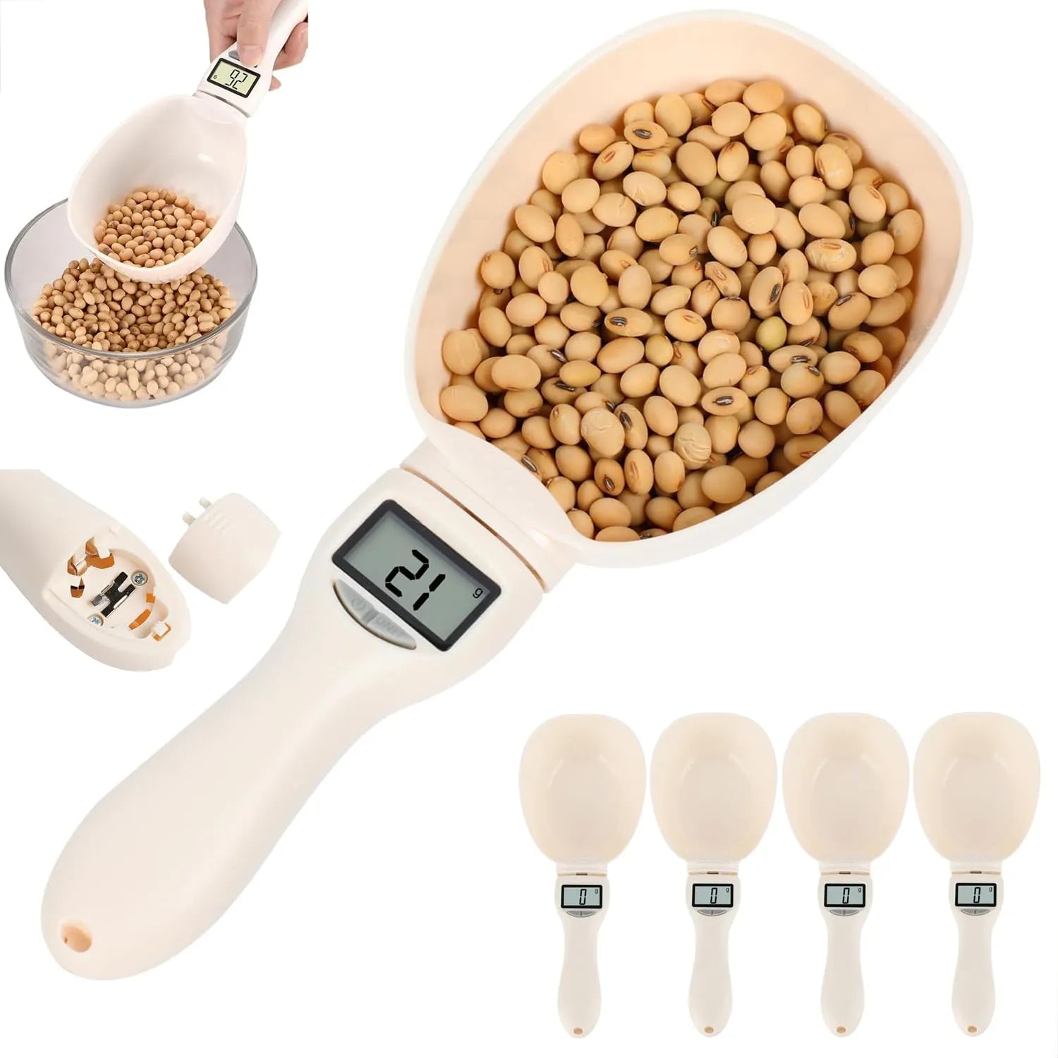 🏆LAST DAY 70% OFF🎁Food Electronic Measuring Scoop Scale