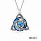 🌲Xmas Hot Sales - 50% off💝Birthstone Celtic Knot Necklace for Women💎