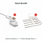 🥳2026 HOT SALE💞50K+ SOLD!💥🧺💨 50% OFF! Steam Iron & Steamer 2-in-1 – Kills 99.99% mites & bacteria. 5s preheat, 150ml tank. Ceramic plate, even heat. Safe for silk to cotton. Your fabric care essential. 🛡️🌿