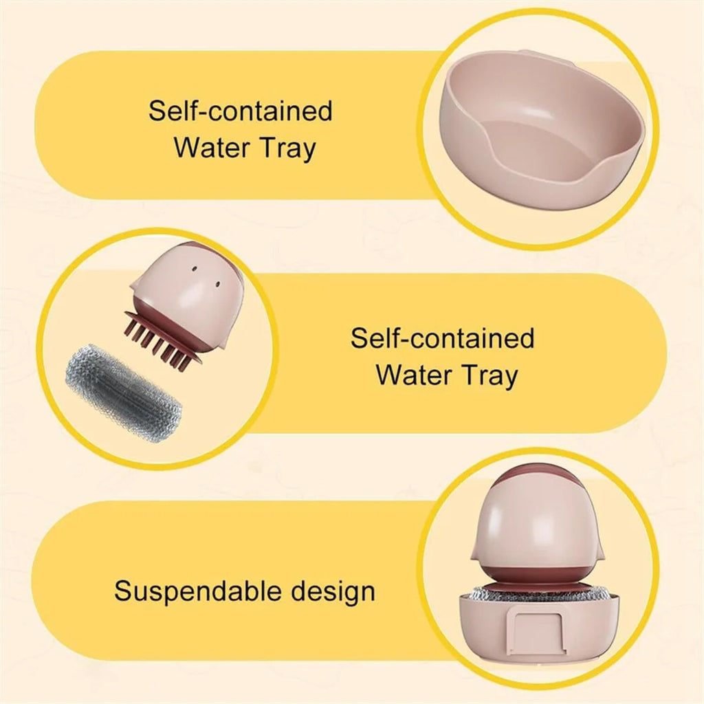 ⏰Super Discount-49% OFF🌟Automatic liquid filling dishwashing brush