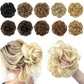 🔥LAST DAY - BUY 1 GET 1 & EACH ONLY 4.5￡!!!!💗Messy Curly Hair Bun Scrunchie Extensions