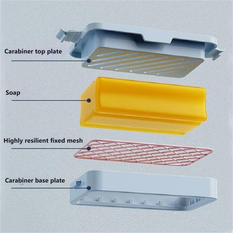 🔥Buy 1 Get 2 Free -each only ￡3.66🧼Highly Resilient Mesh Soap Dispenser