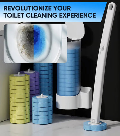 ⏳ LAST DAY! Only £6.99⚡50K+ SOLD!🚽💦Hands-Free Cleaning Gadget🧽Disposable toilet cleaning tool