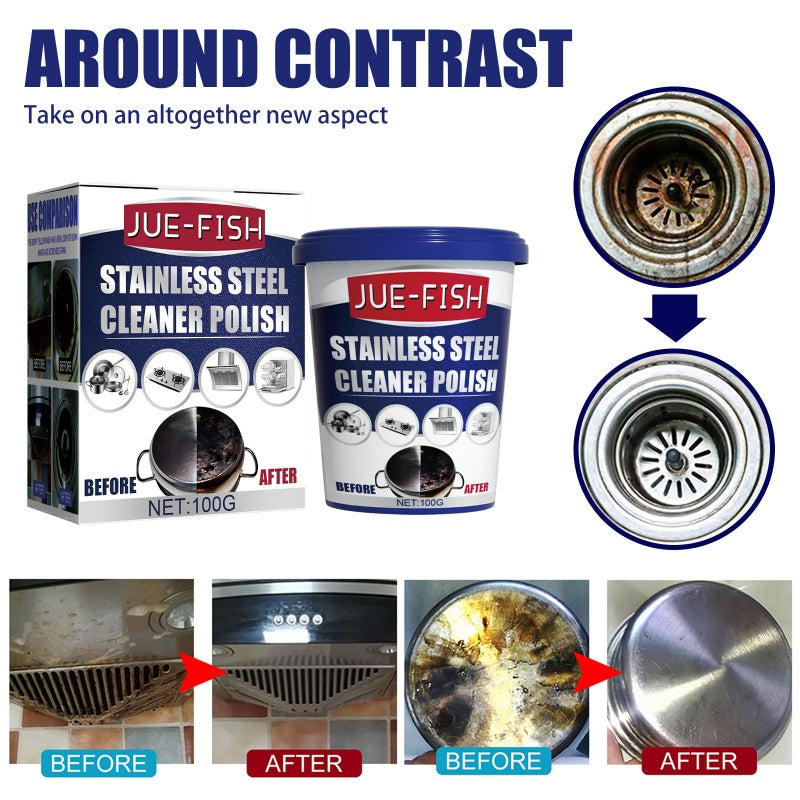 🔥Last Day - 49% OFF🔥Magical Nano-Technology Stainless Steel Cleaning Paste