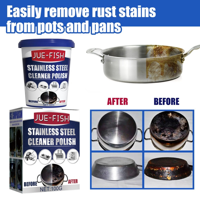 🔥Last Day - 49% OFF🔥Magical Nano-Technology Stainless Steel Cleaning Paste