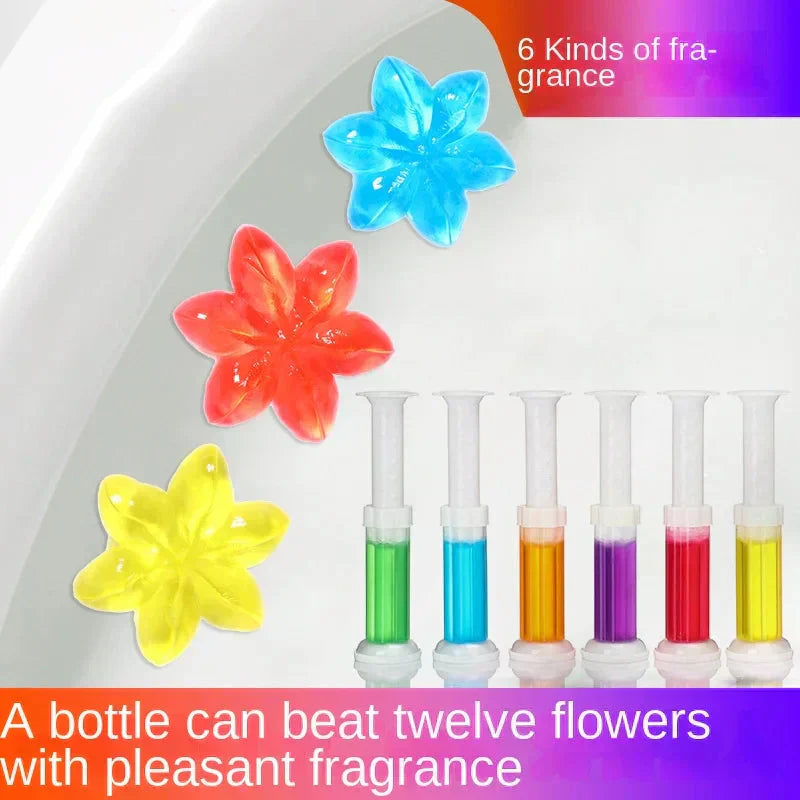 🔥Hot Sale 49% OFF🚽84 Flowers Toilet Cleaner Gel Stamp