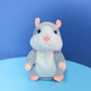 🐹 Last Day Special Price £9.99! ！✨Talking Hamster Plush – repeats whatever you say, auto head-shaking, hilarious fun for kids & adults.🎁