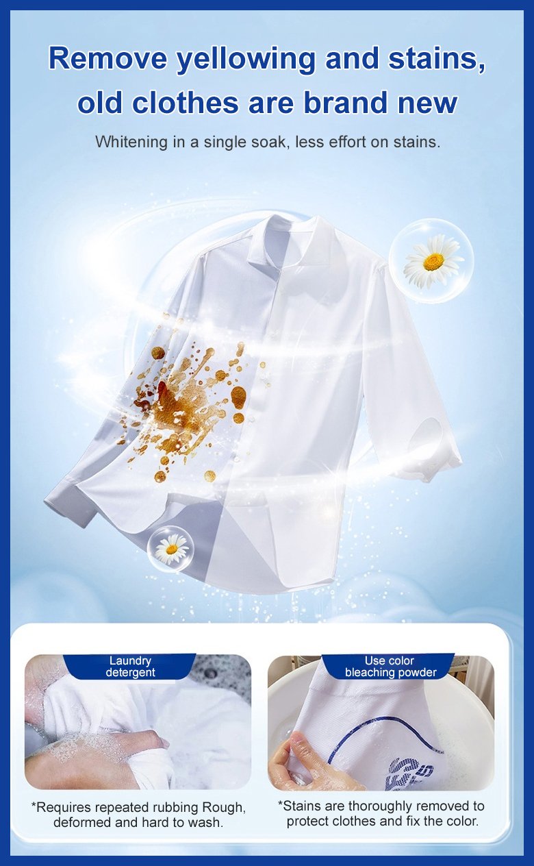 🔥Last Day Promotion 49% OFF🏠Powerful Color Bleach Laundry Detergent