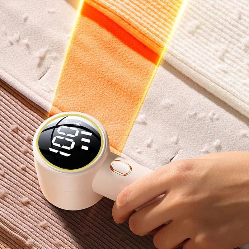 🎁Christmas Sale 49% OFF -🏆LED Display Electric Lint Remover with Blade