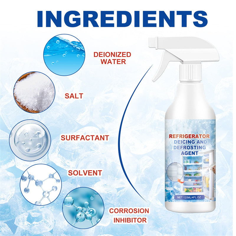 💥Biggest Sales - 50% OFF💥Fridge Freezer De-Icer Spray