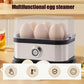 🎁Christmas Hot SALE 50% OFF🍳 Multifunctional Egg Steamer with Clear Lid – Boil, Poach or Omelet✨