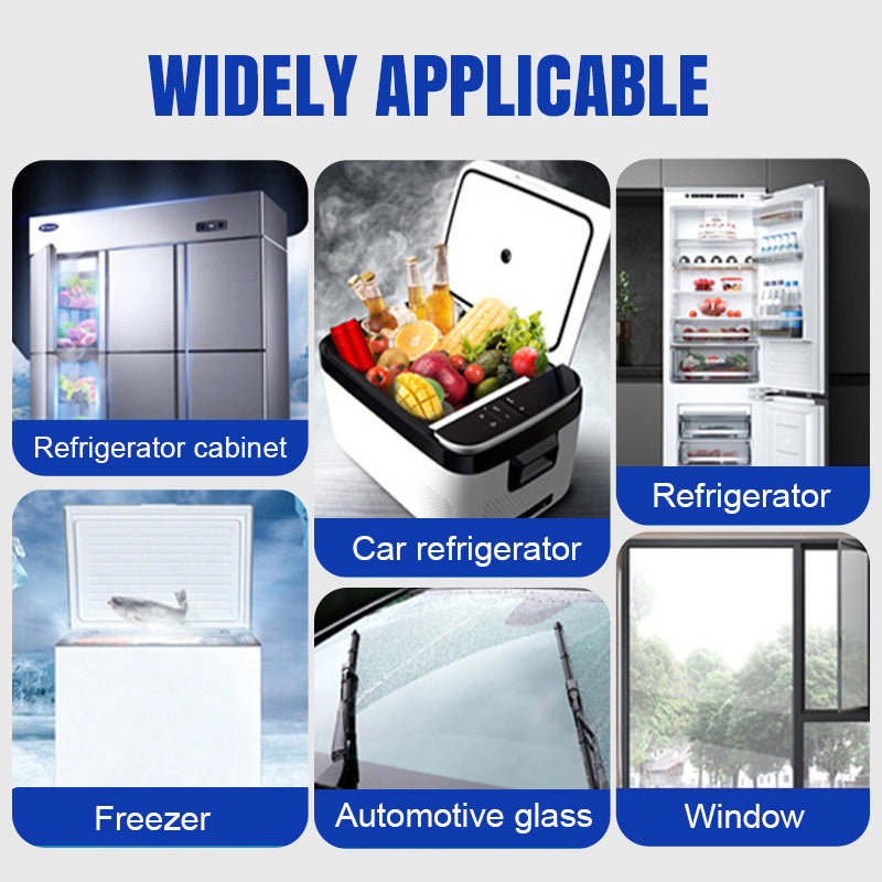 ⏳LAST DAY - Buy 2 Get 1 Free!!🧊Defrosting Spray for Fridge Freezer👍✨Includes Free Spatula